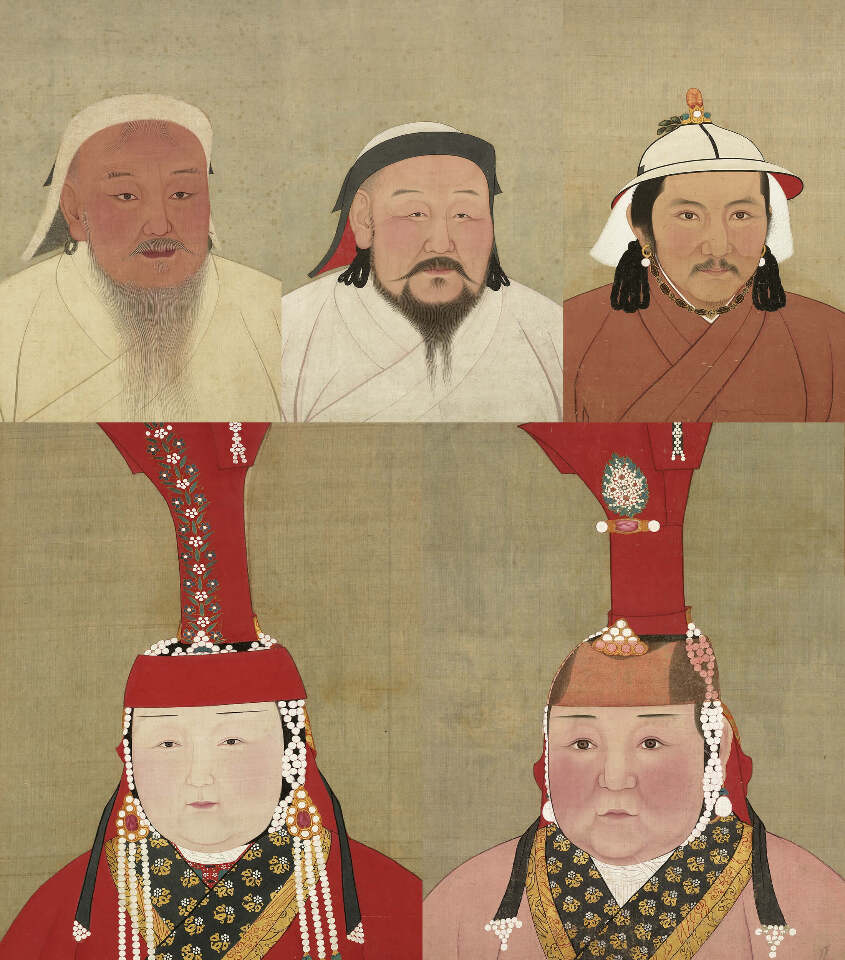 Portraits impériaux des Yuan