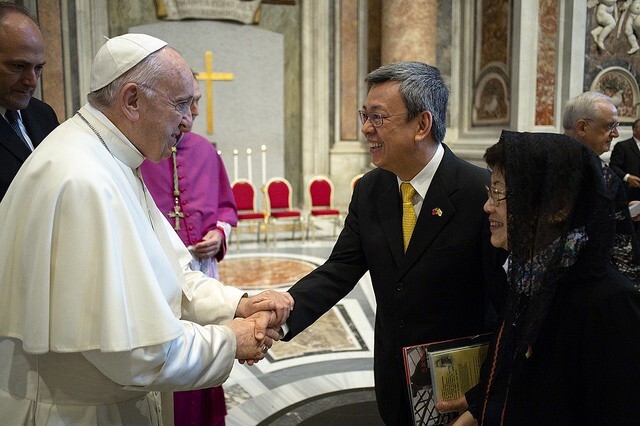 L'ancien vice-président Chen Chien-Jen désigné par Taïwan pour participer aux funérailles du pape