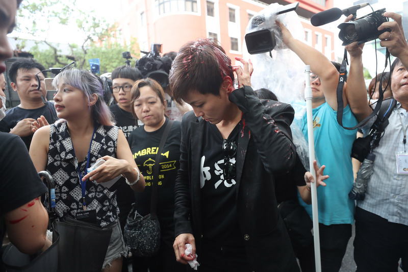 Jet de peinture sur Denise Ho : Tsai Ing-wen espère que la justice représentera la justice sociale