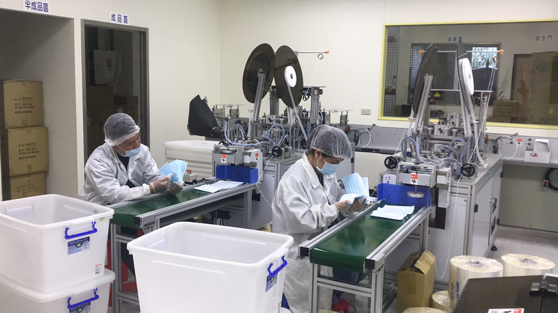 Objectif 13 millions de masques par jour cette semaine
