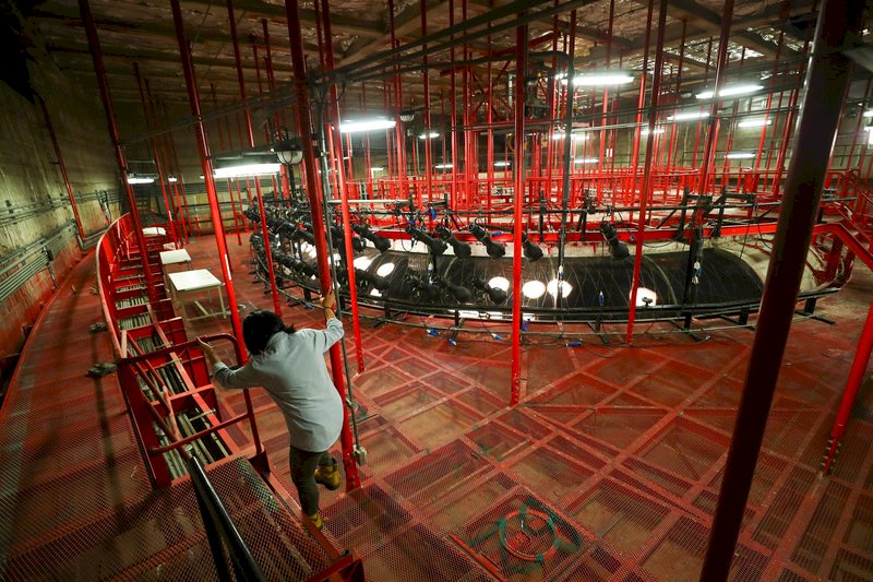 Visite du théâtre national pendant Open House Taipei