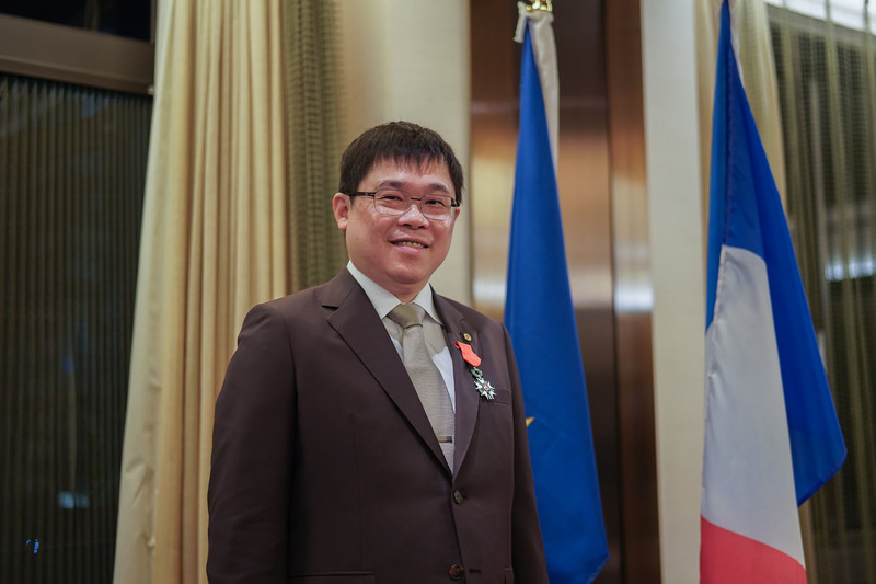 La France décore le président de Starlux de la légion d’honneur