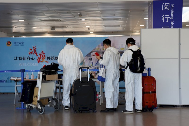 Contrôle à l'aéroport de Shanghai, en Chine (archives CNA)
