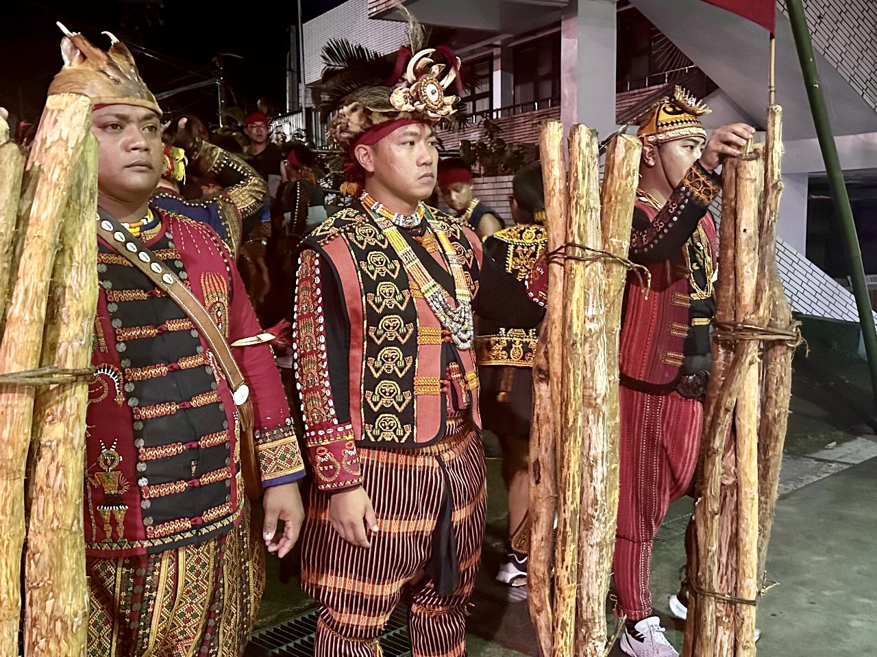 Le petit village paiwan de Ludja a célébré il y a trois semaines la fête de la récolte (Image : RTI/Lisa Duffaud)
