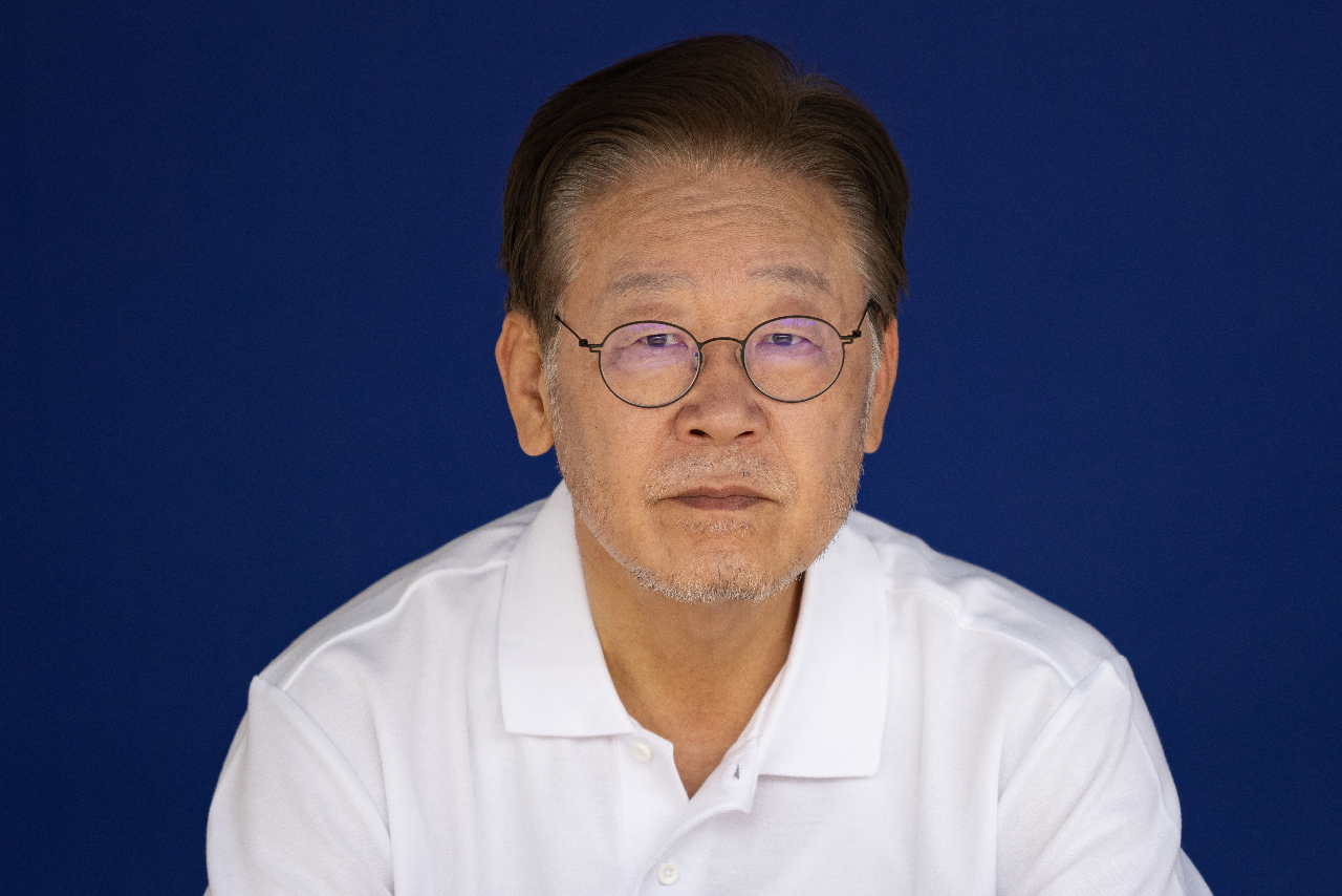 En Corée du Sud, fortes tensions politique autour de la grève de la faim du leader de l'opposition Lee Jae-myung, sous le coup d'un mandat d'arrêt (Image : AFP)